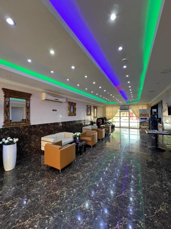 Hotel lobby seating area at Marhaba Hotel And Resort