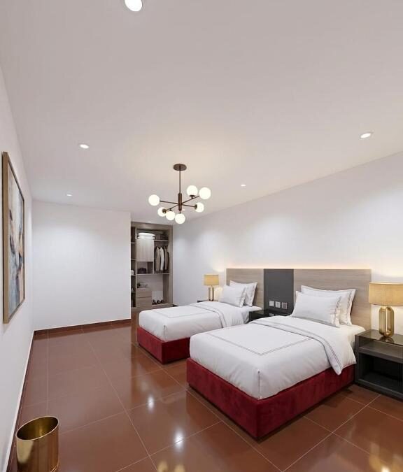 Budget Twin Room at Marhaba Hotel And Resort in Sharjah